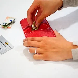 PORTE-MONNAIE A RABAT EN CUIR – ARTISAN