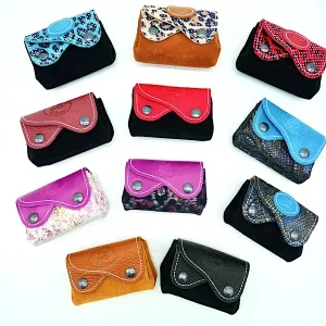 PORTE-MONNAIE MULTI-POCHES EN CUIR – ARTISAN