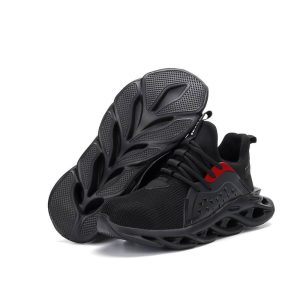 Basket de Sécurité SCORPION - Chaussure de Travail S3 SRC [Amorti Blade & Design Noir/Rouge]