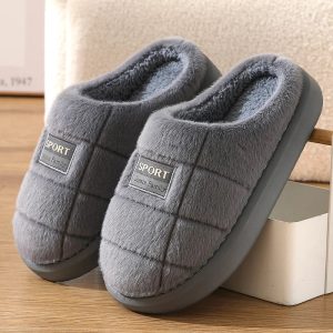 Chaussons homme | Jomix gris
