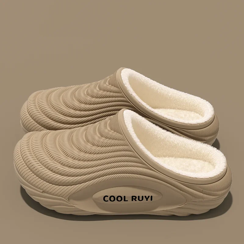 Chaussons femme plateforme fourrés – Image 2