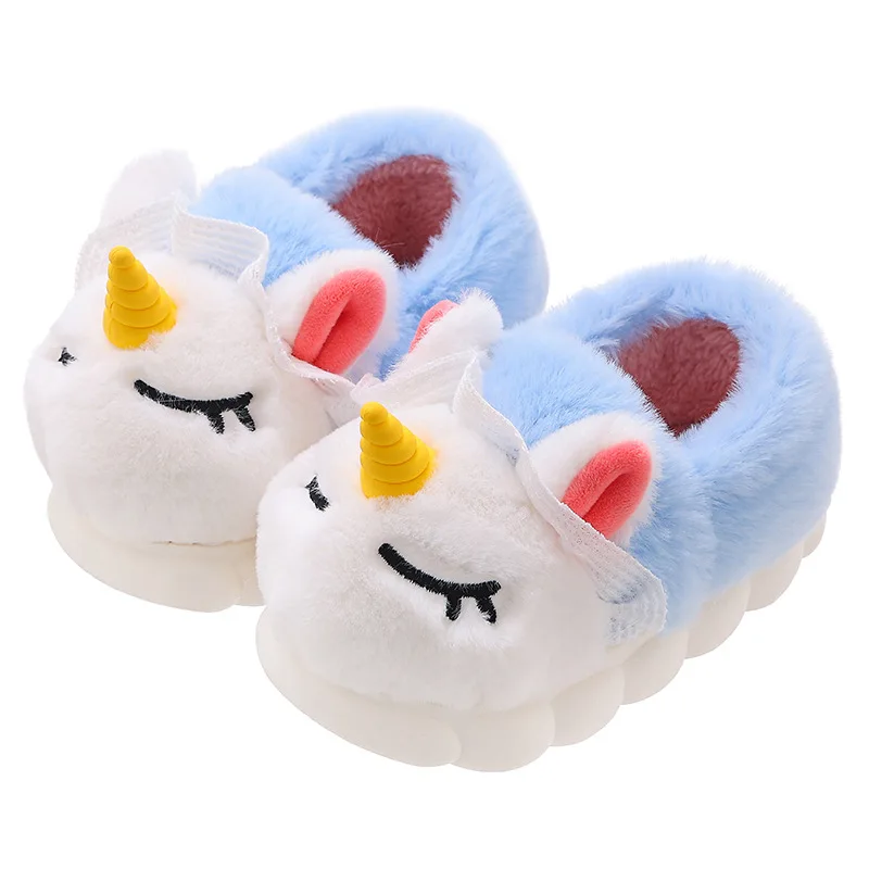 Chaussons Licorne Enfant Fourrés et très chauds – Image 3