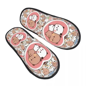 Chaussons Pandas en cour Mémoire de Forme