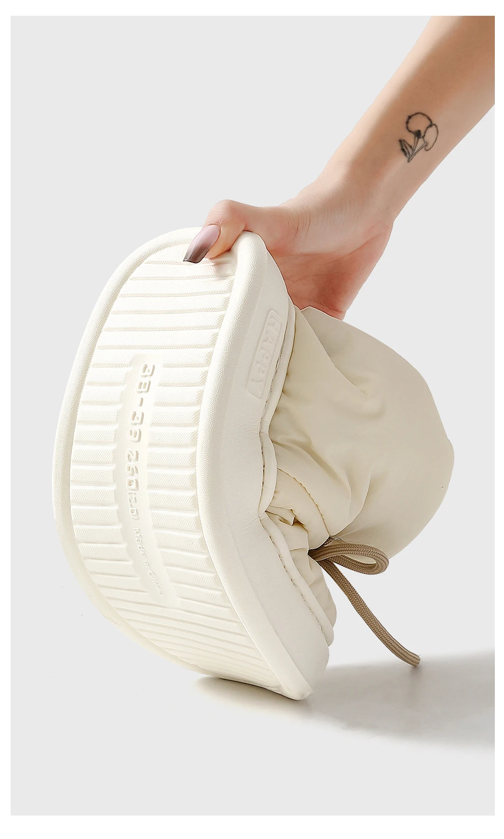 Bottines chaussons femme thermique grand froid – Image 2