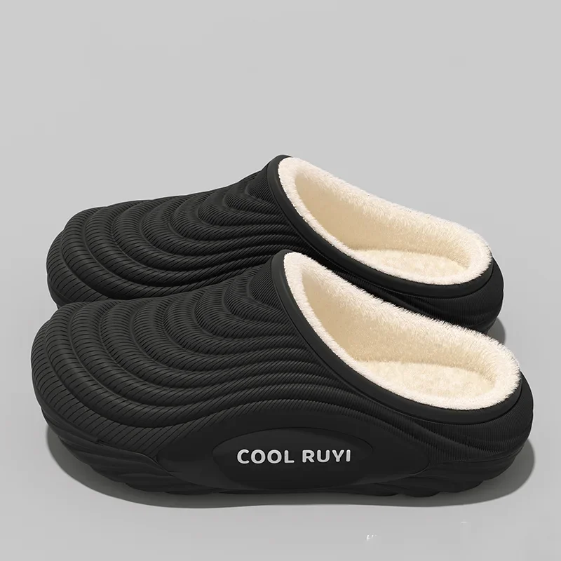 Chaussons femme plateforme fourrés – Image 5