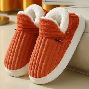 Chaussons femme confortables et modernes Oranges