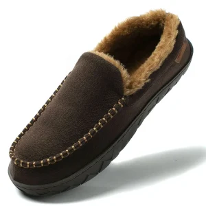 Chaussons cuir homme luxe pointure 47 grandes tailles