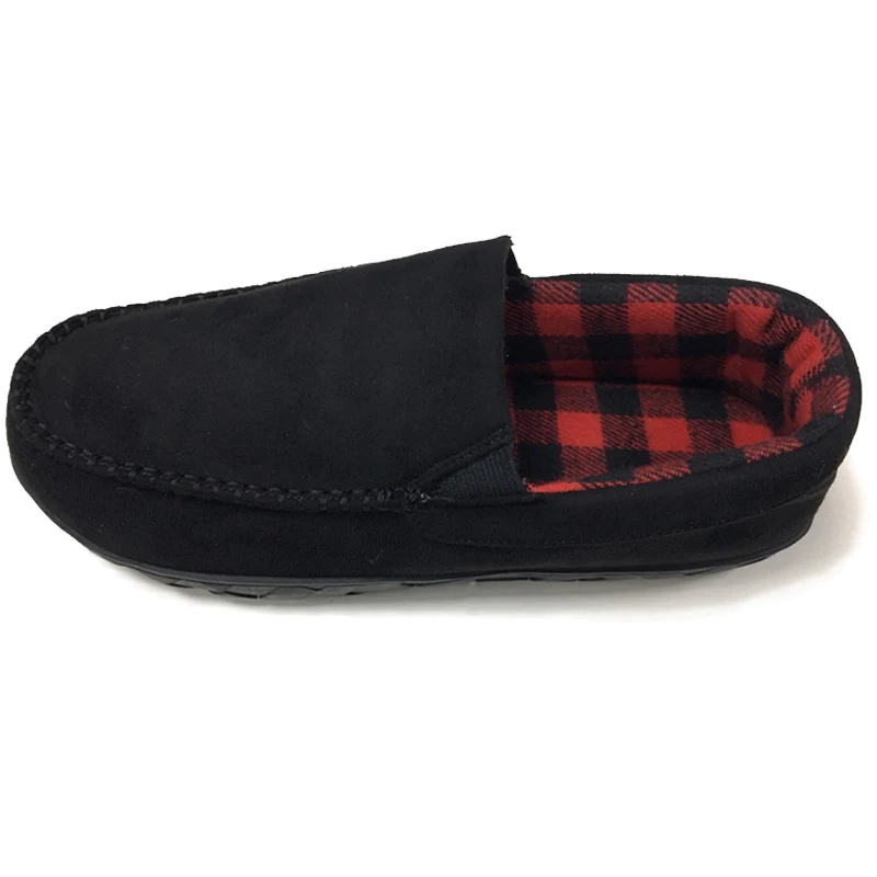 Chaussons cuir homme luxe style mocassin – Image 2