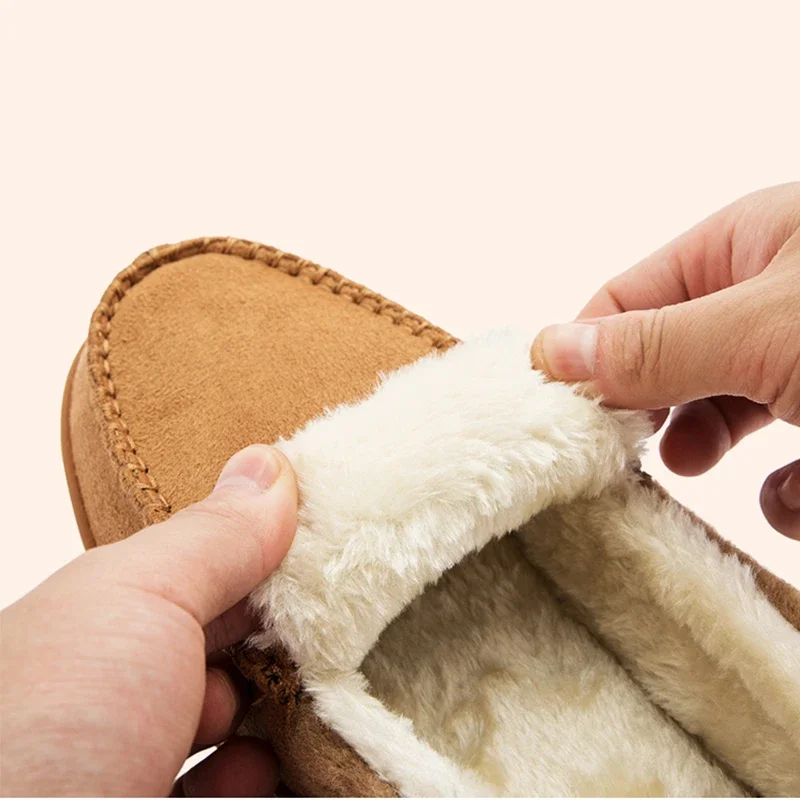 Chaussons cuir homme luxe pointure 47 grandes tailles – Image 3