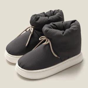 Bottine chausson femme thermique grand froid cocooning