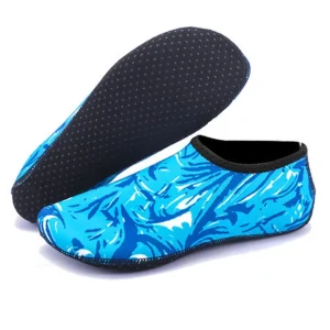 Chausson pour bottes imperméable bleu