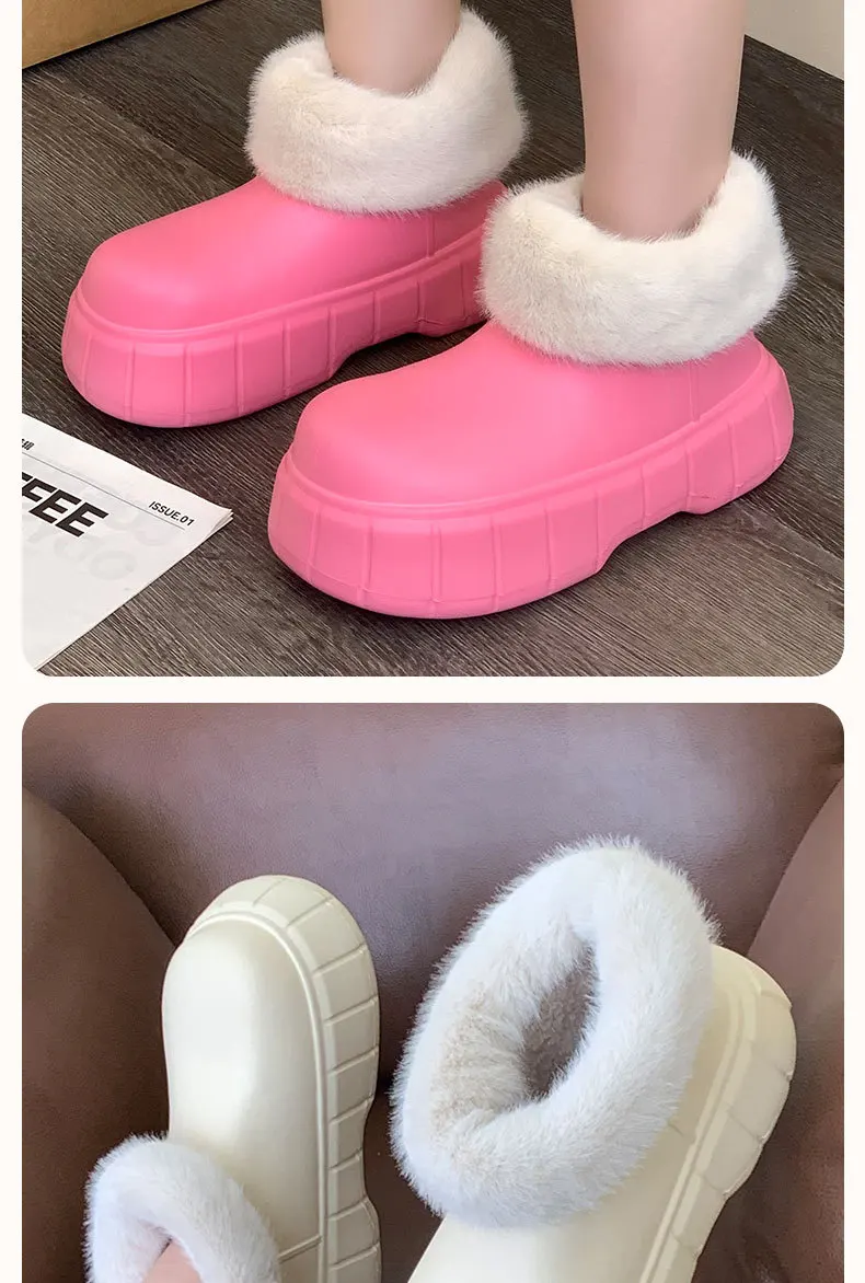 Chausson boots femme cocooning maison – Image 2