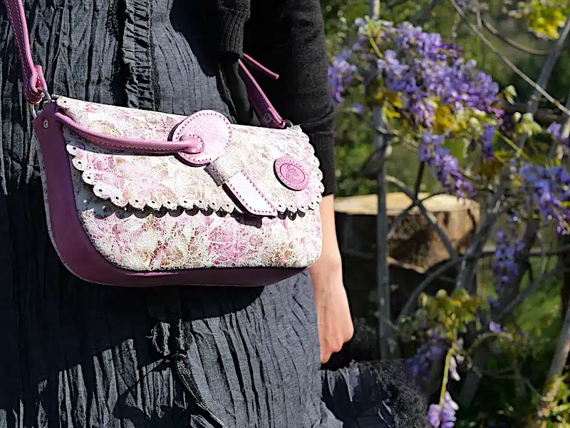 SAC BANDOULIERE ALIONA FEMME CUIR VACHETTE – ARTISAN – Image 5