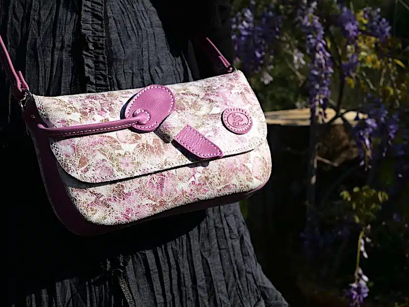 SAC BANDOULIERE ALIONA FEMME CUIR VACHETTE – ARTISAN – Image 4