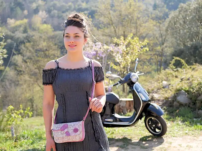 SAC BANDOULIERE ALIONA FEMME CUIR VACHETTE – ARTISAN – Image 3