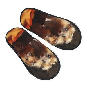 Chaussons Hérisson Confort d’Hiver élégant