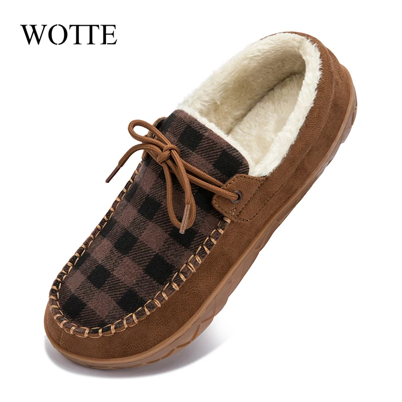 Chaussons cuir homme luxe doublés mouton chaud – Image 2