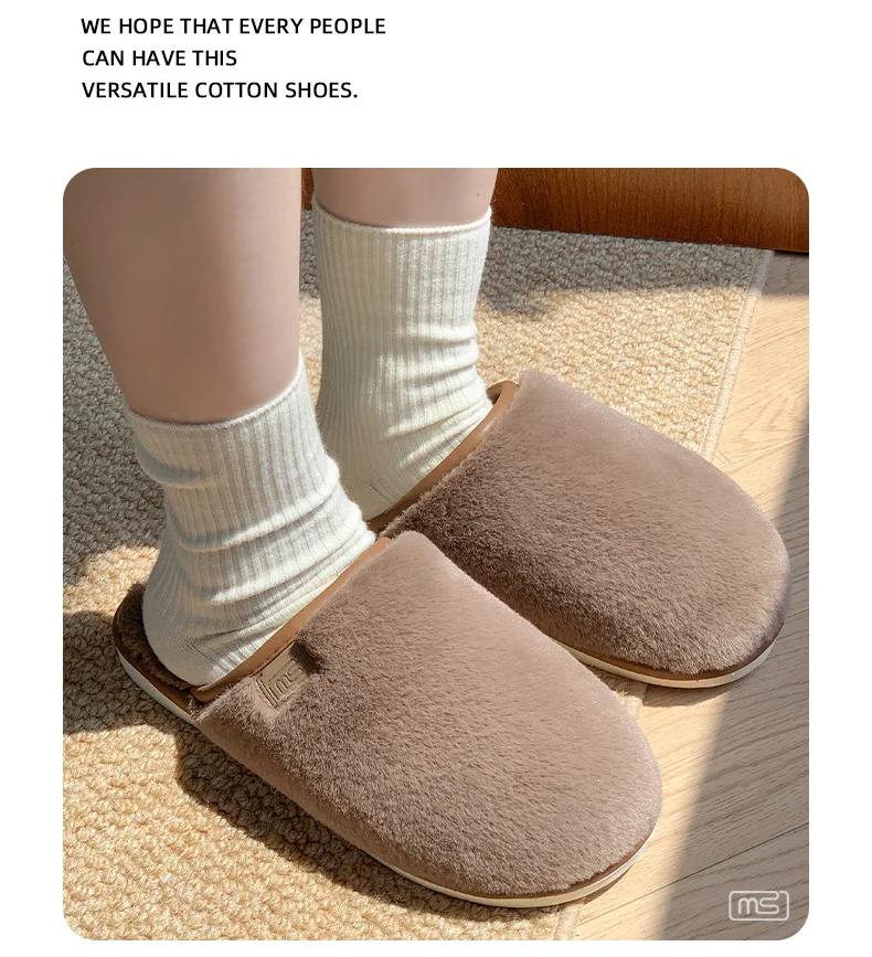 Chaussons femme chauds sobre et élégants Tailles 36-45 – Image 3