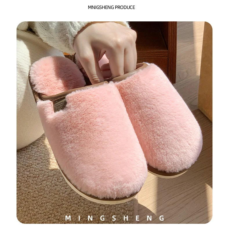 Chaussons femme chauds sobre et élégants – Image 3