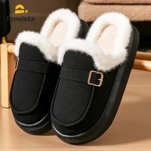 Chaussons femme confortables d’intérieur cocooning