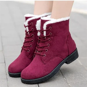 Bottines Neige Femme – Confort Douillet et Style Hivernal