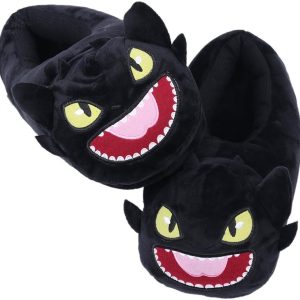Chaussons Dragon en Peluche, Pantoufles Hiver Chaud, Taille 35-41