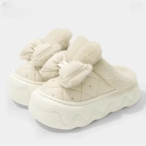 Chausson Basket Noeud Femme Ouvert