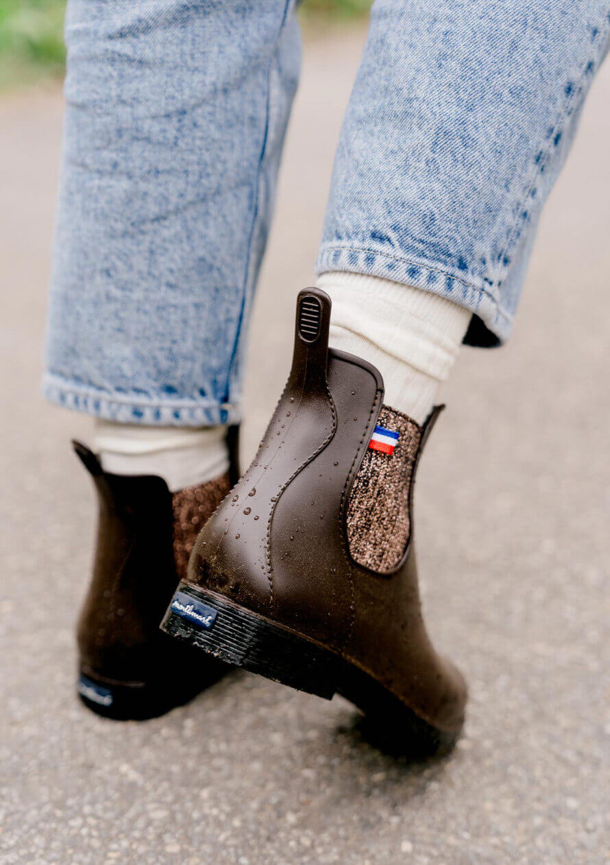 Bottes Chelsea noires imperméables – Image 7