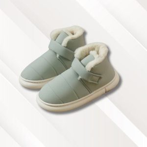 Chaussons chauds semelles dures | Femme