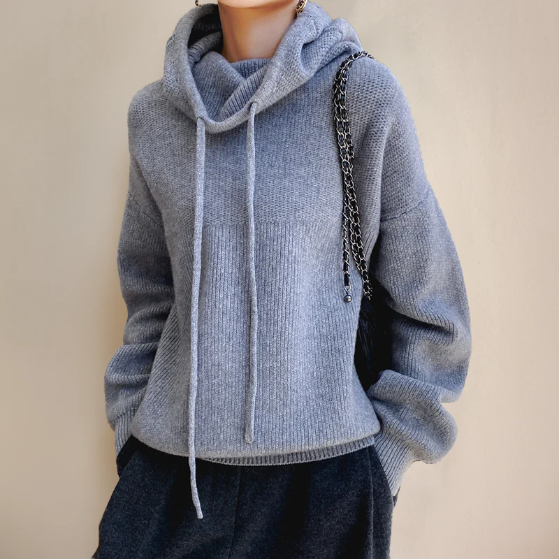 Le Cloe - Pull à col roulé en laine mérinos – Image 6