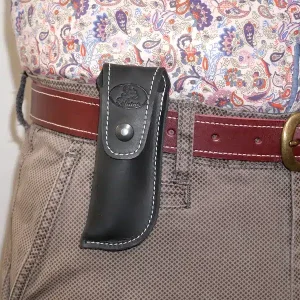 ETUI A COUTEAU EN CUIR VERTICAL – ARTISAN