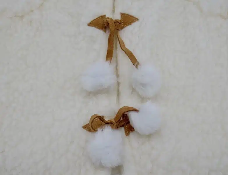 GILET ADULTE MIXTE SANS MANCHES 100 % LAINE DE MOUTON – ARTISAN – Image 4