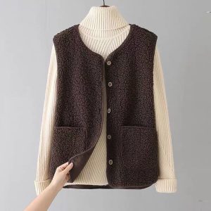 Gilet en laine douillet