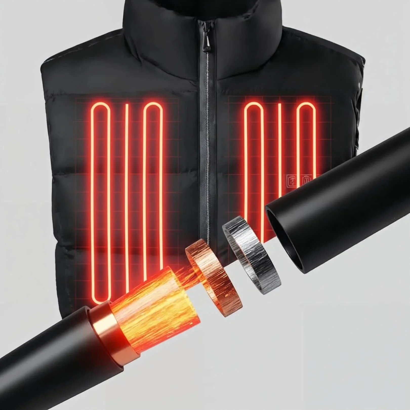 Gilet chauffant SmartHeat – Image 8