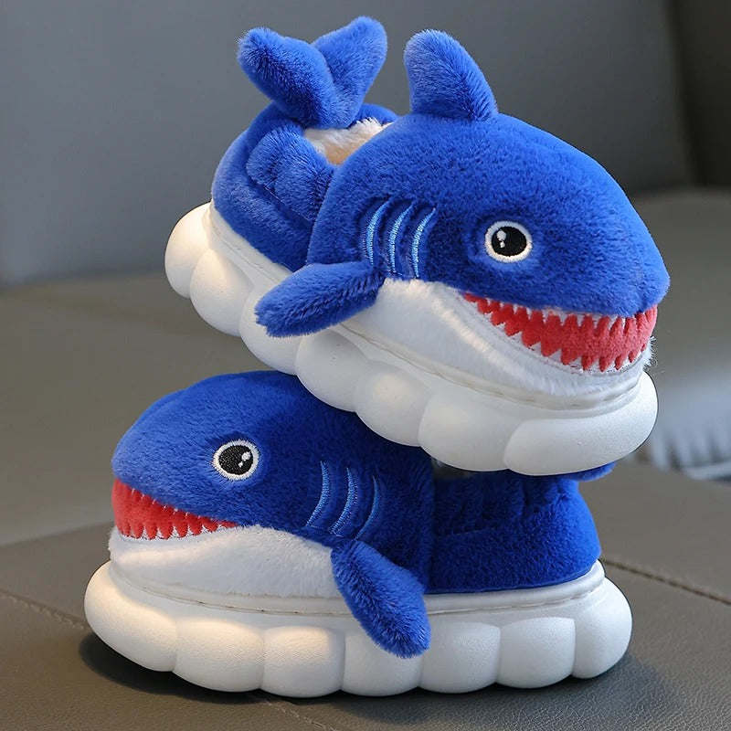Chaussons animaux enfant | Requin gris – Image 4