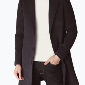 Manteau long homme coton d’hiver douillet