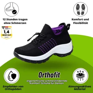 Chaussure de confort orthopédique pour femmes