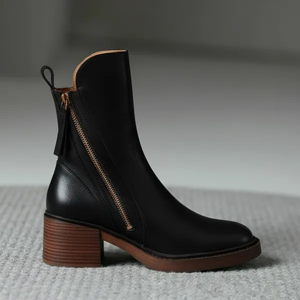 Bottines élégantes en cuir – Image 5