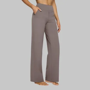 Pantalon stretch femme taille haute