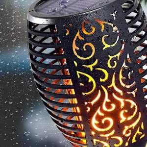 Torche Solaire à Effet Flamme