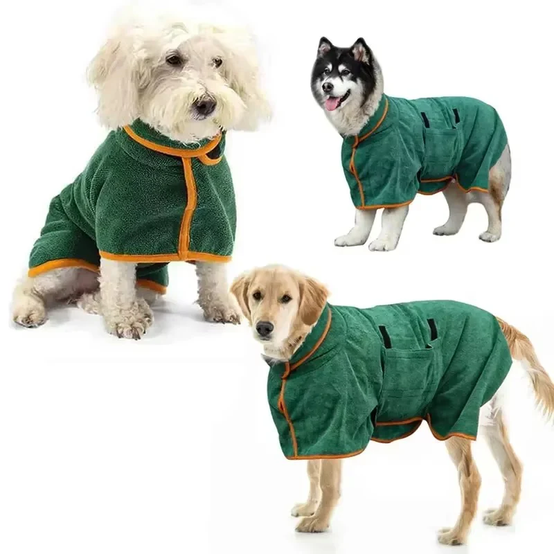 Peignoir absorbant pour chien – Image 5