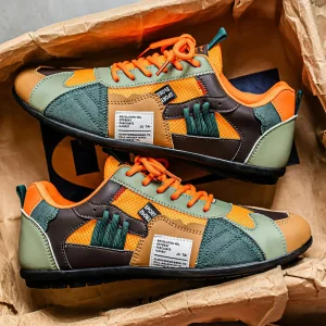 Baskets de confort à lacets