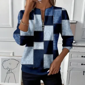 Sweat Patchwork Confort