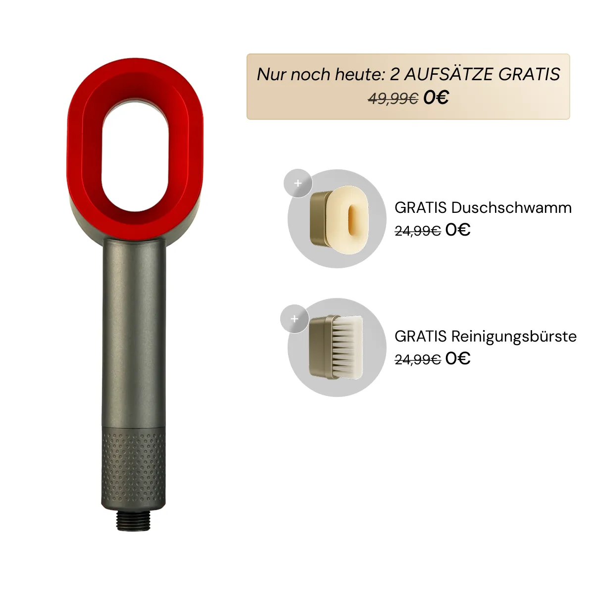 HydroPure 3-en-1 Pommeau de douche Premium – Image 2