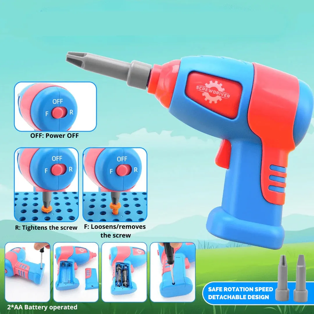 Mallette à outils pour enfants au design Dino – Image 2