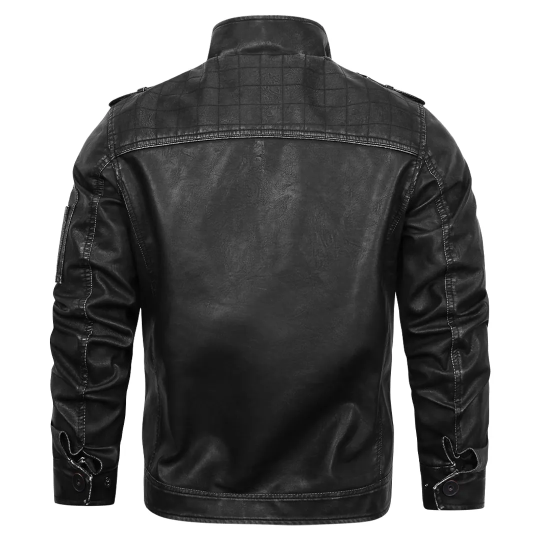 Veste en cuir pour homme – Image 6