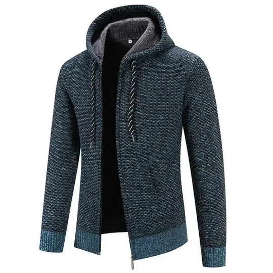 Cardigan pour homme à capuche – Image 2