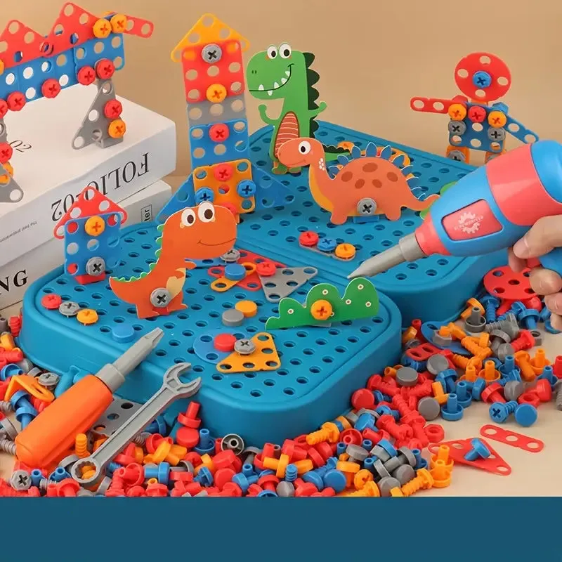 Mallette à outils pour enfants au design Dino – Image 3