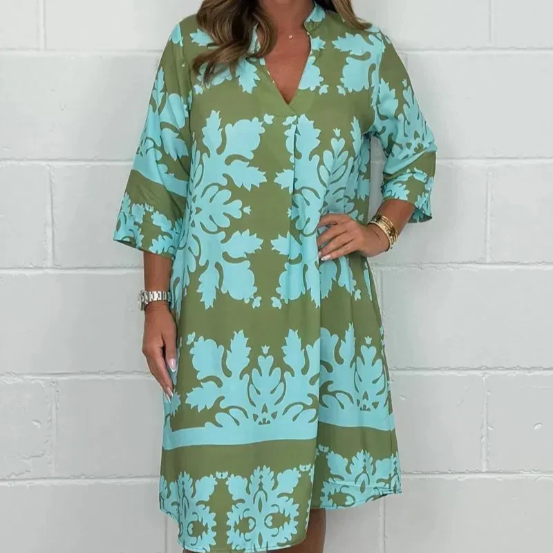 Alba – Robe de printemps fluide et élégante