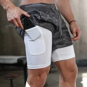 Short de sport avec poche